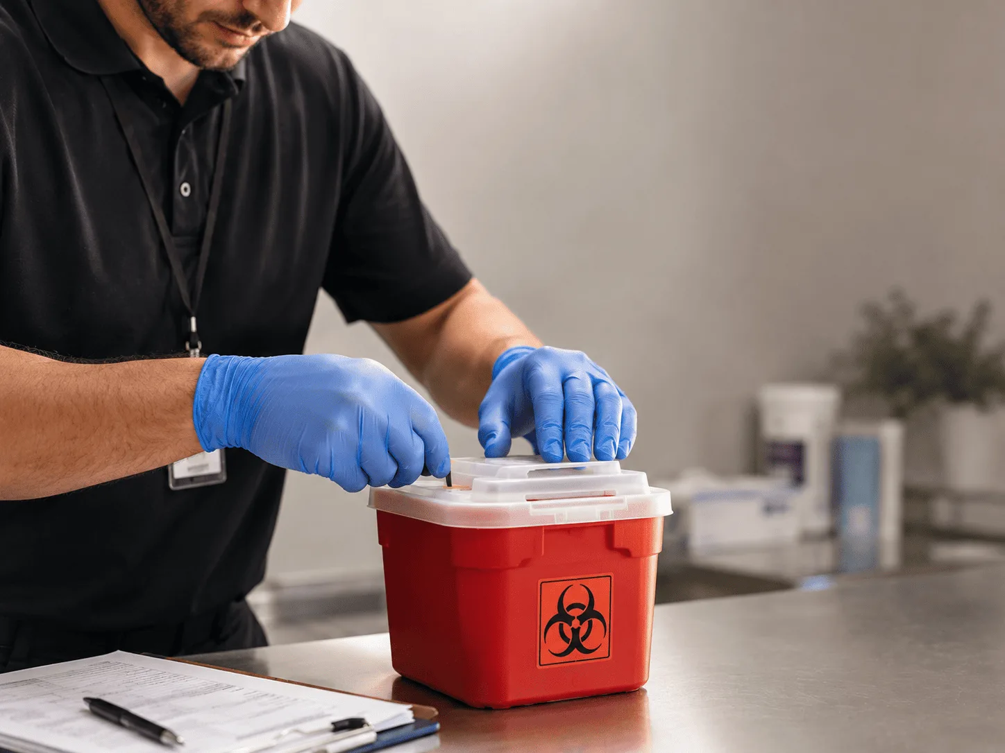 Why choose Sharps Waste Disposal in De Soto, WI